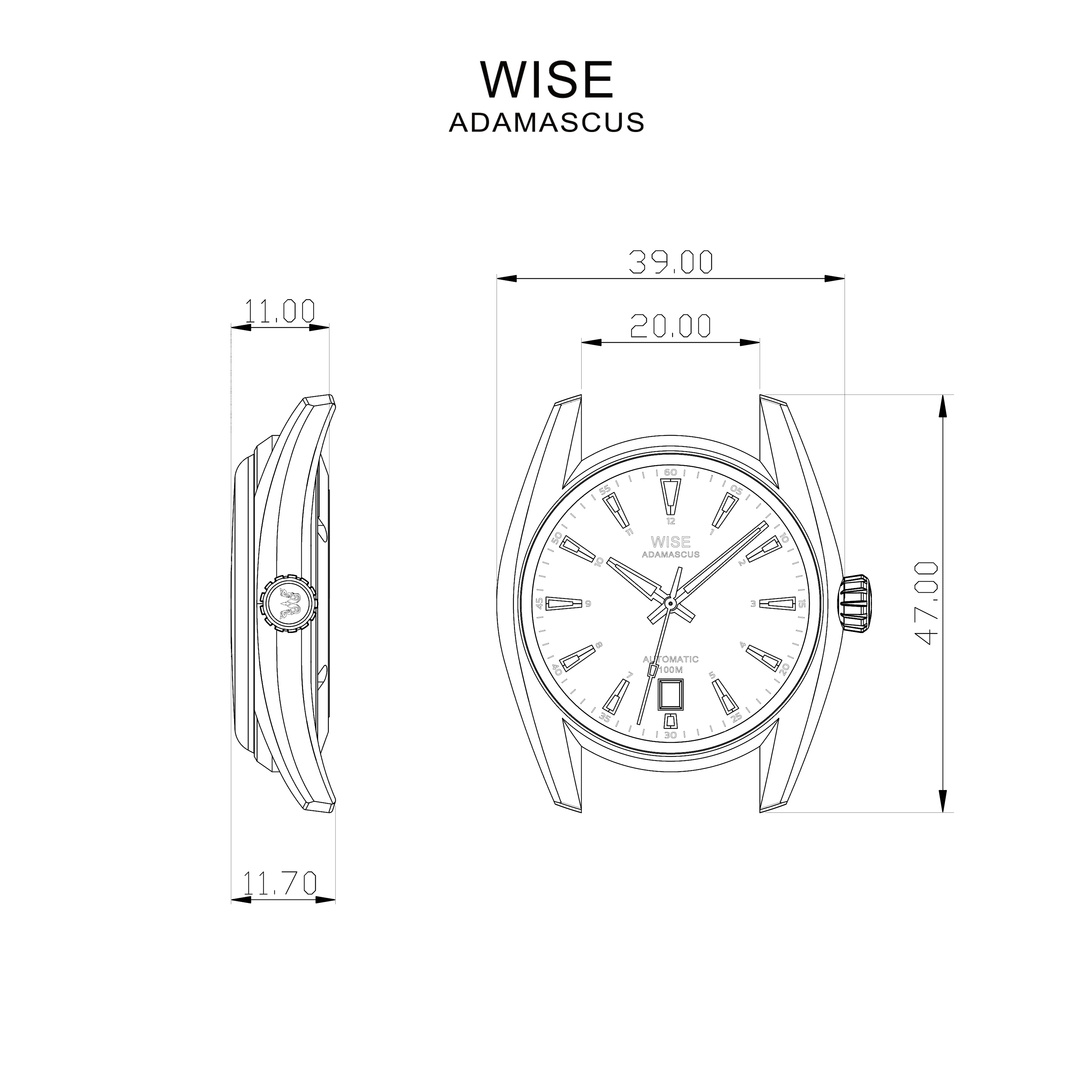 ADAMASCUS AD770 Damascus Stainless steel - Image 6