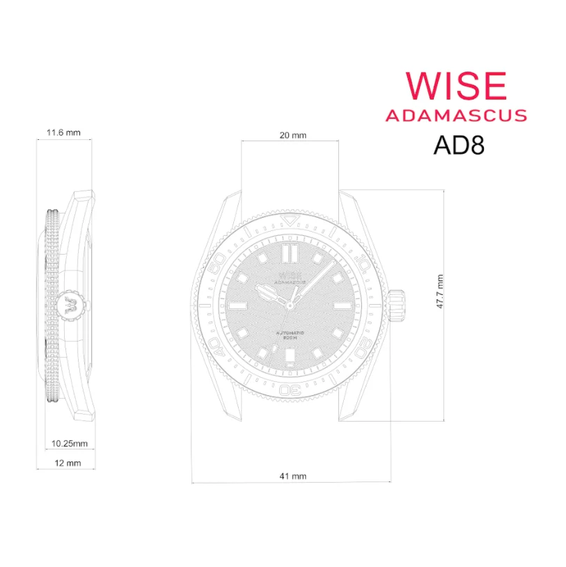 ADAMASCUS AD840A Stainless 904L - Image 6