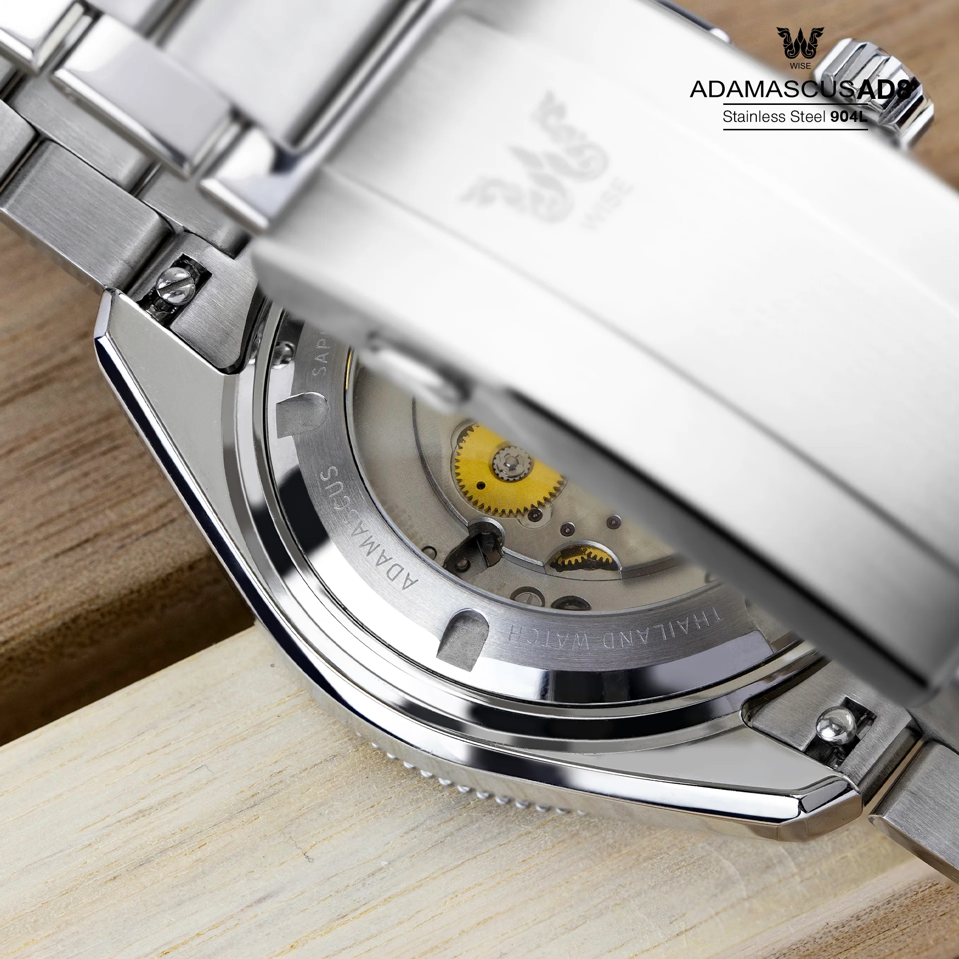 ADAMASCUS AD880A-S Stainless 904L Bracelet Set - Image 5