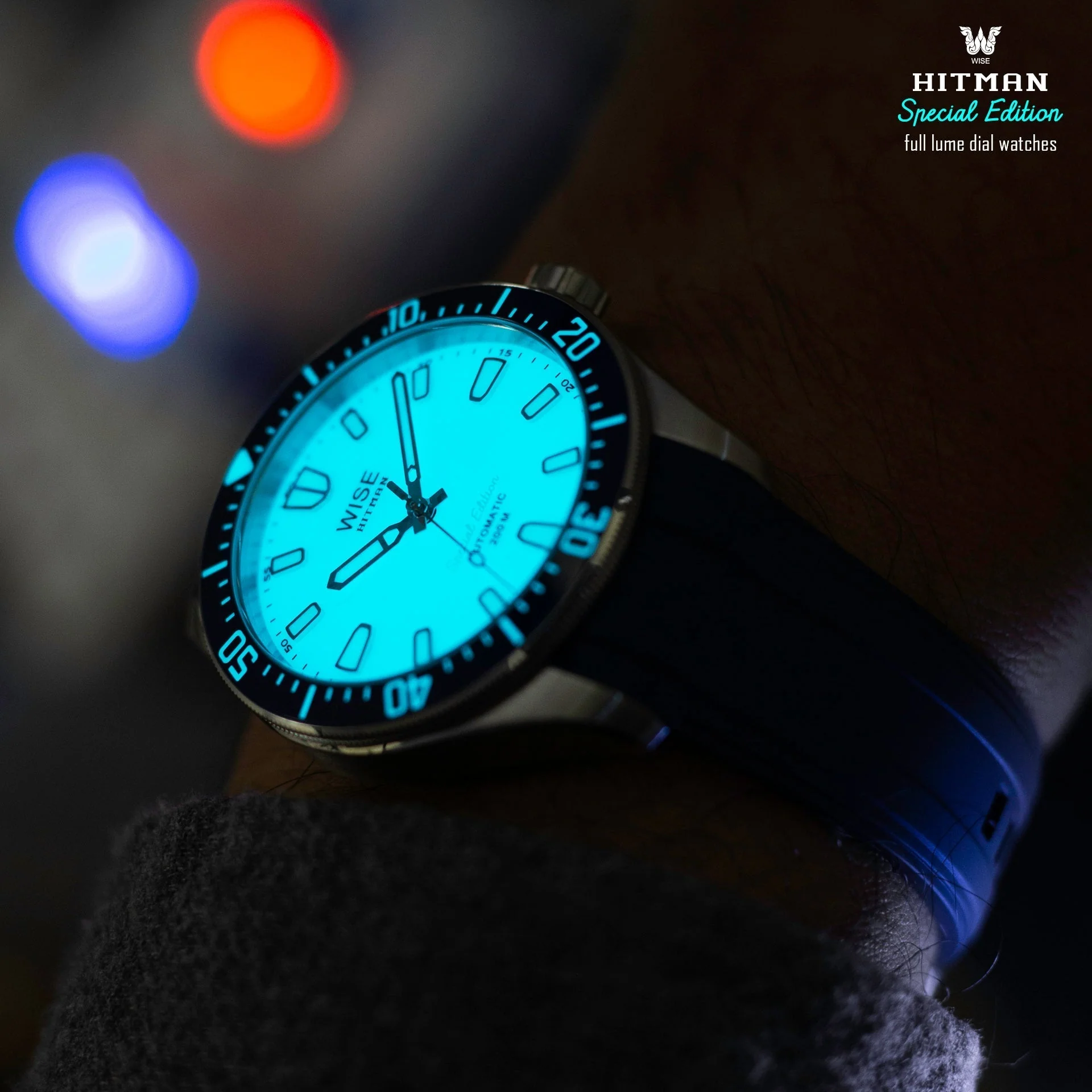 HITMAN HIT66 Full Lume Special Edition (Jetfire FKM rubber) - Image 4